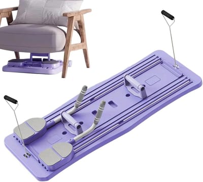Pilates Board - Fitness Plank - Kracht Training - Opvouwbaar Ontwerp - 97 cm - Paars