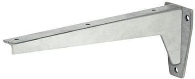 Hebgo plankdrager 240 mm - set van 2 stuks - verzinkt - 150 kg draagvermogen per set - plankendragers voor aan de muur