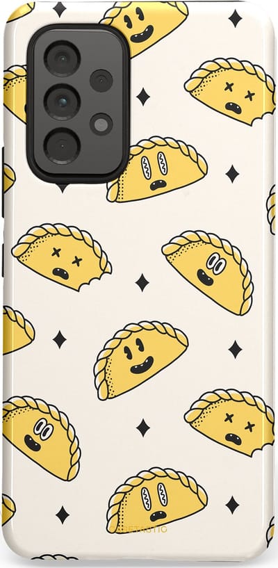Casetastic Hoesje Geschikt voor Samsung A53 - Stijlvolle Beschermende Duo-layer Case - Pastei gerei
