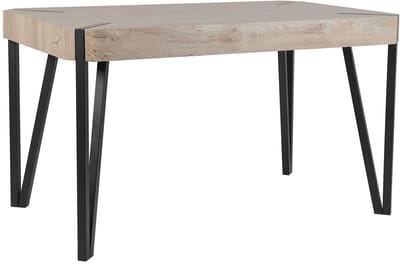 CAMBELL - Eettafel - Taupe - 80 x 130 cm - MDF