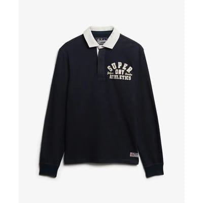 Superdry - Vintage Athletic Rugby Shirt - Heren - Tops