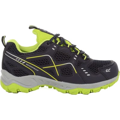 Regatta Kinder/Kinder Vendeavour Wandelschoenen (Navy/Lime Punch)