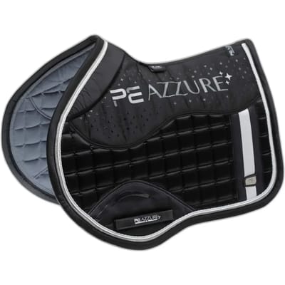 Antislip satijnen zadeldek voor paarden Premier Equine Azzure