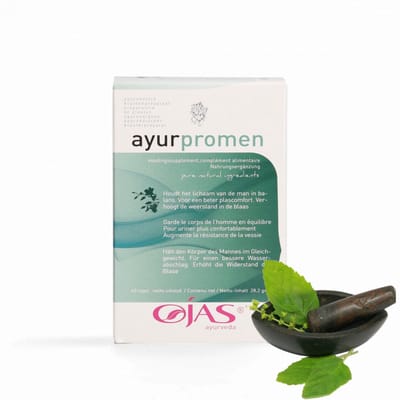 AyurPromen van Ojas – Natuurlijk Supplement voor Blaas & Mannenbalans
