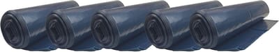 Vuilniszakken Blauw - Afvalzakken Stevig - Huishoudelijk Afval - Extra Scheurvast - 120 Liter 5 Rollen - Blauw
