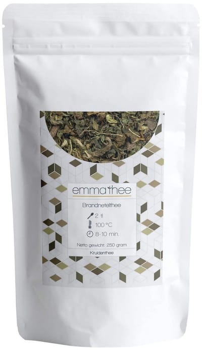 Biologische Brandnetelthee 200 gram – 100% puur – Natuurlijke Brandnetel Thee – Cafeïnevrij – Gedroogde Brandnetel Bladeren