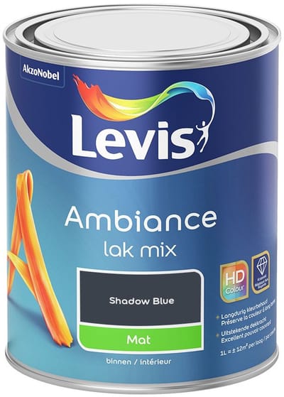 Levis - Ambiance Lak Mat Mix - Shadow Blue - Mengverf - 1 L