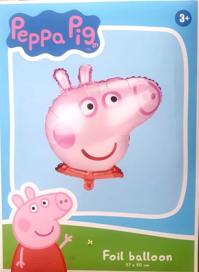 Peppa Pig Folieballon - 57 x 50 cm