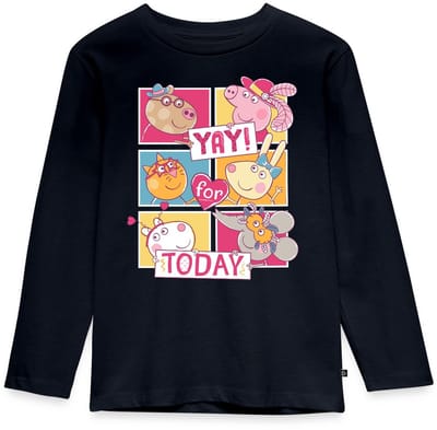 Peppa Pig, Pedro, Mandy, Rebecca, Suzy & Emily Premium T-Shirt Kinderen