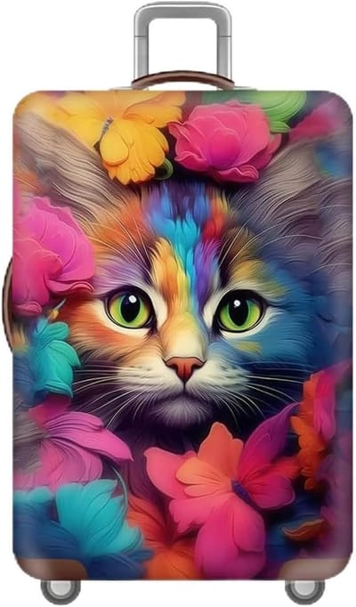Reis Koffer Beschermhoes, Elastische en Stofdichte Kofferbeschermer, Geschikt voor XL Koffers, Duurzaam en Stretchable Polyester