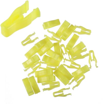 Dailygoods- Trim Clips Geel - 30 Stuks - Auto Clips - Vervangend Accessoire - Kunststof - Geschikt voor Toyota/Lexus - Autoclips