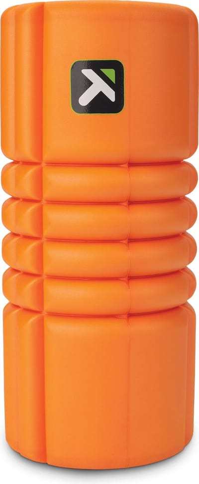 TriggerPoint - The Grid Travel - Zwart/ Oranje - Foam Roller - Massage Roller - Yoga - Pilates - Fitness