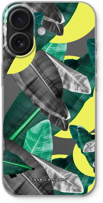 Case Company® - Hoesje geschikt voor iPhone 16 hoesje - Fantasie jungle - Soft Cover Telefoonhoesje - Bescherming aan alle Kanten en Schermrand
