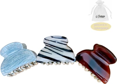 Kleine haarklemmen set 3 stuks - Youhomy accessoires Hairclaw- clips- Haaraccessoires fashion | haarspelden| cadeau voor vrouwen| Moederdag| Valentijnsdag| Sinterklaas cadeau| Kerst cadeau voor moeders en vriendinnen