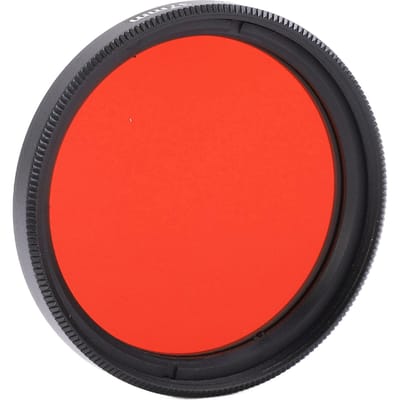 Filtre d'objectif couleur 37 mm, résistant aux rayures, étanche, pour reflex orange
