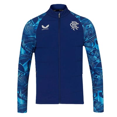 Castore Rangers FC-jas voor heren 2023/2024 (Blauwe Diepte)