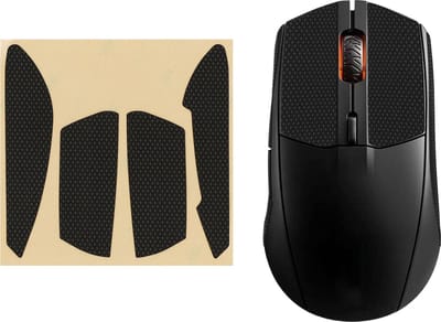kwmobile gaming muis grip tape geschikt voor SteelSeries Rival 3 muis - Antislip muistape grip - Muis grip tape in zwart