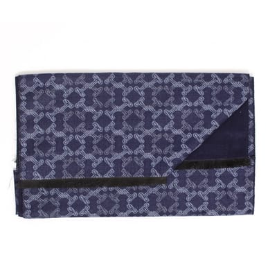 BIVIA T-design double face viscose scarf Navy (TRSCHE191 - 803)