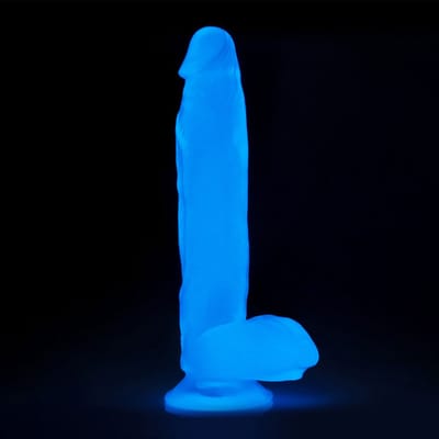 LoveToy - Lumino Play Dildo 26 cm - Glow in the Dark