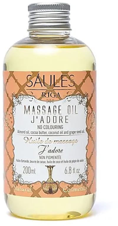 Natuurlijke massageolie J'adore