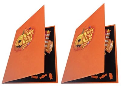 Halloween decoratie - 2 Halloween party wenskaarten - Magische mieren Halloween kaart - 3D wenskaart - Pop-upkaart - Pompoenvrachtwagen kaart - Trick-or-treat kaart - Perfect voor verjaardag - Cadeaubonnen - Feestdecoratie