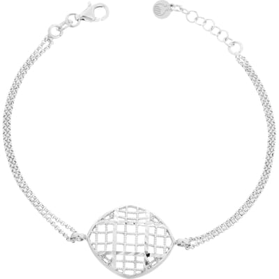 Orphelia 'Lilla' Dames 925 Sterling Zilveren Armband - Zilver ZA-7190