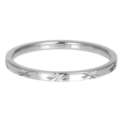 iXXXi invulring Sterre R04902 zilver, maat 17 (2MM)