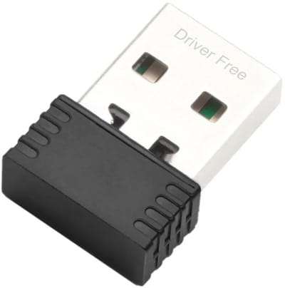USB WiFi Adapter - 300Mbps - 2.4Ghz - WiFi 6 - WiFi Dongle - AX300 - Zwart