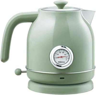 Waterkoker Roestvrij Staal - Keuken Samovar - Snel Water Koken - Temperatuur Controle - 1.7 Liter - Zilver