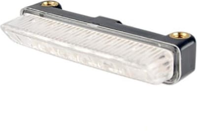 universeel led achterlicht verticaal montage transparant ec goedgekeurd voor motoren nieuw