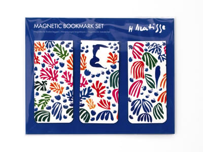 Boekenlegger Magnetisch Set van 3 – Henri Matisse La Perruche et la Sirène – Museum Editions