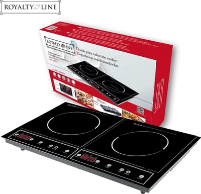 Royalty Line - Dubbele inductie plaat - Om te koken - Zwart