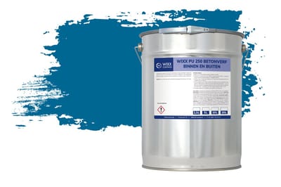 Wixx PU 250 Betonverf Buiten en Binnen - 20L - RAL 5017 | Verkeersblauw