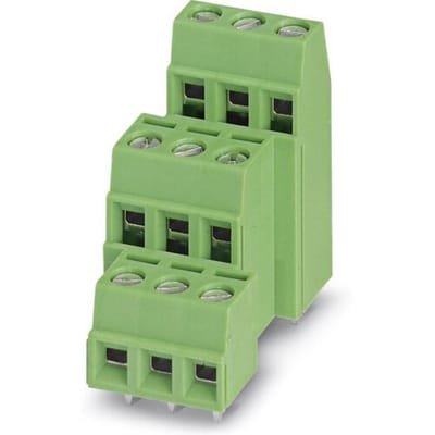 Phoenix Contact 1723292 Drie niveau klem 1.50 mm² Aantal polen 9 Groen 100 stuk(s)