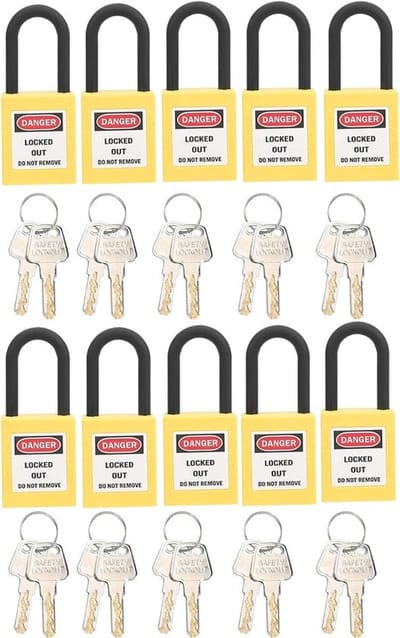 Allecto - Elektrische veiligheidssloten - Lockout Tagout - Nylon Pa