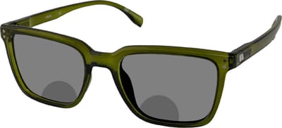 Leeszonnebril Vista Bonita Cubo XL Bifocaal-Army Green-+1.00