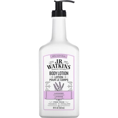JR Watkins, Lotion pour le corps, Lavande, 530 ml (532 ml) white