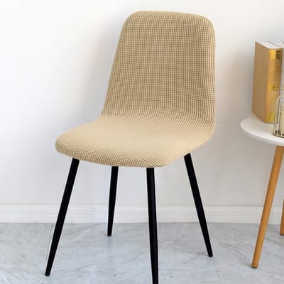 Moderne stoelhoezen Elastische schelp stoelhoes Kleine maat Stretch kantoor stoelhoes voor banket woonkamer 1 Piece