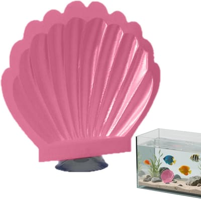 Dailygoods - Betta Hangmat met Zuignap - 3D-Geprinte Aquarium Decoratie voor Aquatische Huisdieren