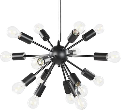 BALAGAS - Hanglamp - Zwart - IJzer