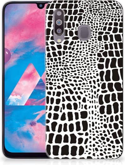 Samsung Galaxy M30 TPU Hoesje Slangenprint