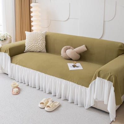 Winter Sofa Handdoek Hoes Doek All-inclusive Vierseizoenen Universeel Kantrand Pluche Sofa Kussenhoes Antislip Hoes Deken Anti-kattenkrab 180*130cm