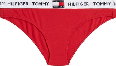 Tommy Hilfiger dames Tommy 85 bikini slip (1-pack) - rood