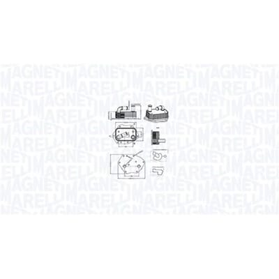 Oliefilterhuis MAGNETI MARELLI 350300002600