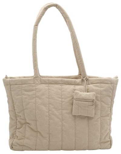 Leeff Tote Bag Thea – Zand – Gerecycled katoen
