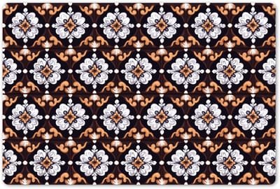 Placemats 45x30 cm - Placemat kunststof - 1 stuk - traditioneel - Element - Kleurrijk - Borden onderleggers - Decoratie voor op tafel - Keuken tafeldecoratie accessoires - Vinyl onderlegger - Tafelversiering