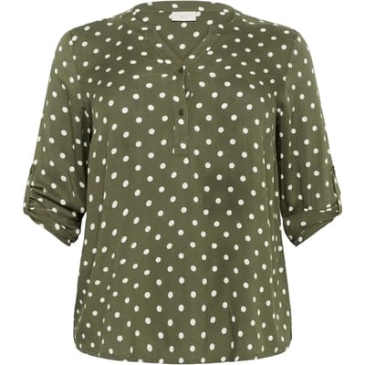 Vrouwenblouse KAFFE Curve Sida Dot