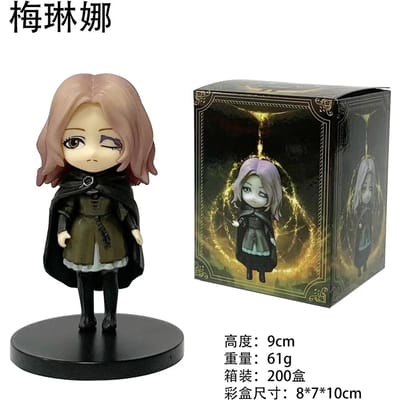 6.55CM Anime Jeu ELDENRING Figurine Ranni Support Modèle d'Animation Jouets Cadeaux Collection Ornements de Décoration PVC With box