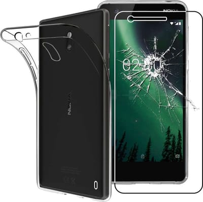 ebestStar - Hoes geschikt voor Nokia Nokia 2, Back Cover, Beschermhoes anti-luchtbellen hoesje, Transparant