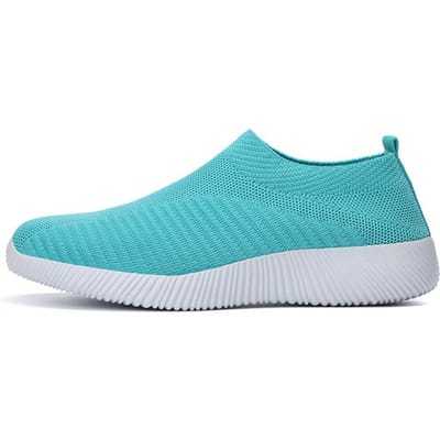 Dames Gevulkaniseerde Schoenen Hoge Kwaliteit Ademende Dames Sneakers Instappers Platte Schoenen Dames Loafers Comfortabel Plus Size 42 Lopen 43 lavendel